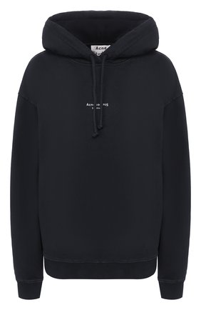 Женская хлопковое худи ACNE STUDIOS черного цвета по цене 29850 руб., арт. AI0049/W | Фото 1 Женская хлопковое худи ACNE STUDIOS черного цвета, арт. AI0049/W | Фото 1