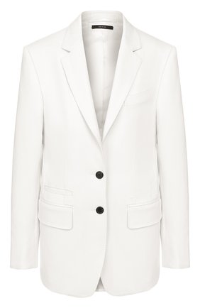 Женский шерстяной жакет TOM FORD белого цвета по цене 253000 руб., арт. GI2743-FAX236 | Фото 1 Женский шерстяной жакет TOM FORD белого цвета, арт. GI2743-FAX236 | Фото 1