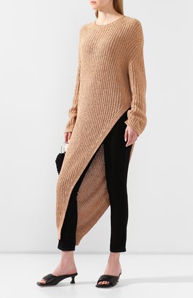 Женское платье NANUSHKA бежевого цвета по цене 34450 руб., арт. R0DI_NUDE_CHUNKY KNIT | Фото 2 Женское платье NANUSHKA бежевого цвета, арт. R0DI_NUDE_CHUNKY KNIT | Фото 2