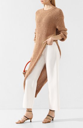 Женские джинсы NANUSHKA белого цвета по цене 25000 руб., арт. AMARILL0_WHITE_RIGID DENIM | Фото 2 Женские джинсы NANUSHKA белого цвета, арт. AMARILL0_WHITE_RIGID DENIM | Фото 2
