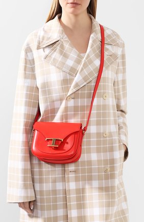 Женская сумка t singola TOD’S кораллового цвета по цене 121500 руб., арт. XBWTSIC0000R0R | Фото 2 Женская сумка t singola TOD’S кораллового цвета, арт. XBWTSIC0000R0R | Фото 2