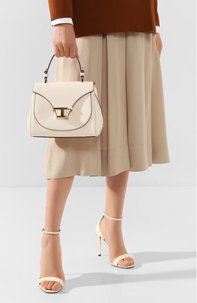 Женская сумка t singola TOD’S белого цвета по цене 136500 руб., арт. XBWTSIJ0100001 | Фото 2 Женская сумка t singola TOD’S белого цвета, арт. XBWTSIJ0100001 | Фото 2