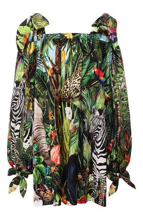 Женское хлопковое платье DOLCE & GABBANA зеленого цвета по цене 119000 руб., арт. F6I3MT/GDU55 | Фото 1 Женское хлопковое платье DOLCE & GABBANA зеленого цвета, арт. F6I3MT/GDU55 | Фото 1