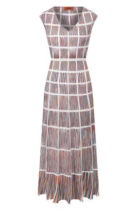 Женское хлопковое платье MISSONI голубого цвета по цене 199500 руб., арт. MDG00646/BK00LE | Фото 1 Женское хлопковое платье MISSONI голубого цвета, арт. MDG00646/BK00LE | Фото 1