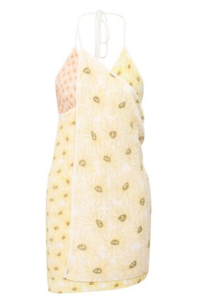 Женское мини-платье JACQUEMUS оранжевого цвета по цене 29950 руб., арт. 201KN10/48733 | Фото 1 Женское мини-платье JACQUEMUS оранжевого цвета, арт. 201KN10/48733 | Фото 1