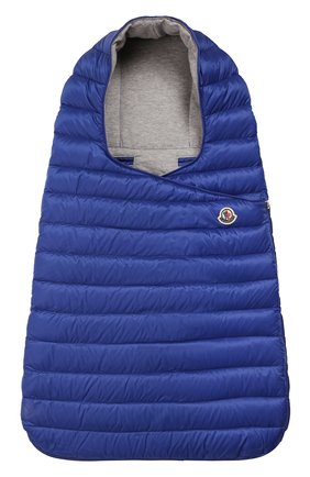Детский пуховый конверт MONCLER синего цвета по цене 23700 руб., арт. F1-951-1G701-00-C0401 | Фото 1 Детский пуховый конверт MONCLER синего цвета, арт. F1-951-1G701-00-C0401 | Фото 1