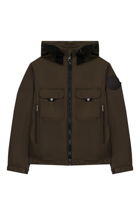 Детского куртка MONCLER хаки цвета по цене 27150 руб., арт. F1-954-1A703-20-68352/12-14A | Фото 1 Детского куртка MONCLER хаки цвета, арт. F1-954-1A703-20-68352/12-14A | Фото 1