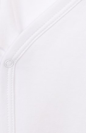 Детское хлопковое боди KISSY KISSY белого цвета по цене 2255 руб., арт. 346926 | Фото 3 Детское хлопковое боди KISSY KISSY белого цвета, арт. 346926 | Фото 3