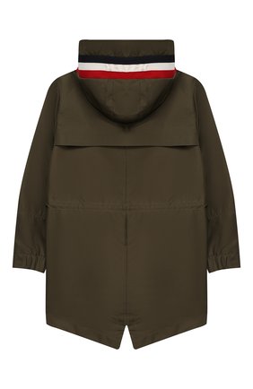 Детского парка MONCLER хаки цвета по цене 34950 руб., арт. F1-954-1C700-20-54A6F/8-10A | Фото 2 Детского парка MONCLER хаки цвета, арт. F1-954-1C700-20-54A6F/8-10A | Фото 2