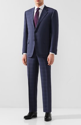 Мужской шерстяной костюм CORNELIANI темно-синего цвета по цене 132500 руб., арт. 857315C0117231/92 Q1 | Фото 1 Мужской шерстяной костюм CORNELIANI темно-синего цвета, арт. 857315C0117231/92 Q1 | Фото 1