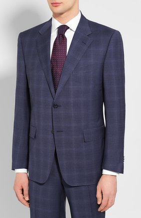 Мужской шерстяной костюм CORNELIANI темно-синего цвета по цене 132500 руб., арт. 857315C0117231/92 Q1 | Фото 2 Мужской шерстяной костюм CORNELIANI темно-синего цвета, арт. 857315C0117231/92 Q1 | Фото 2
