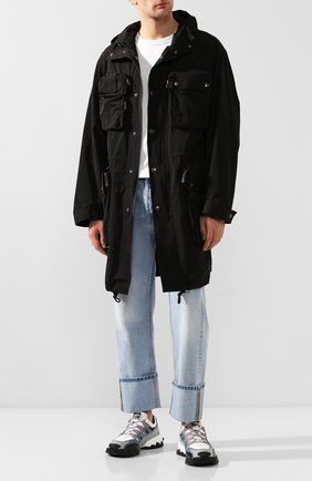 Мужская парка DRIES VAN NOTEN черного цвета по цене 106000 руб., арт. 201-20503-9311 | Фото 2 Мужская парка DRIES VAN NOTEN черного цвета, арт. 201-20503-9311 | Фото 2