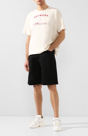 Мужские джинсовые шорты RAF SIMONS черного цвета по цене 35400 руб., арт. 201-341-10130 | Фото 2 Мужские джинсовые шорты RAF SIMONS черного цвета, арт. 201-341-10130 | Фото 2