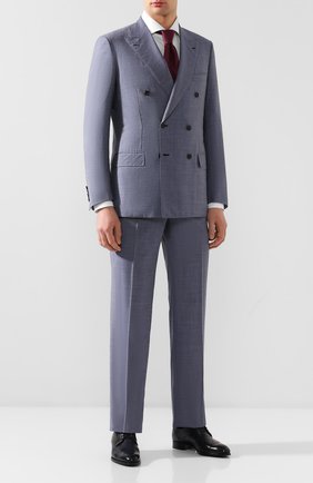 Мужской шерстяной костюм BRIONI голубого цвета по цене 469500 руб., арт. RAH10V/P9A1K/S0CRATE | Фото 1 Мужской шерстяной костюм BRIONI голубого цвета, арт. RAH10V/P9A1K/S0CRATE | Фото 1 (Материал внешний: Шерсть; Материал подклада: Хлопок, Синтетический материал; Рукава: Длинные; Костюмы М: Двубортный; Стили: Классический; Региональные ограничения белый список (Axapta Mercury): RU)