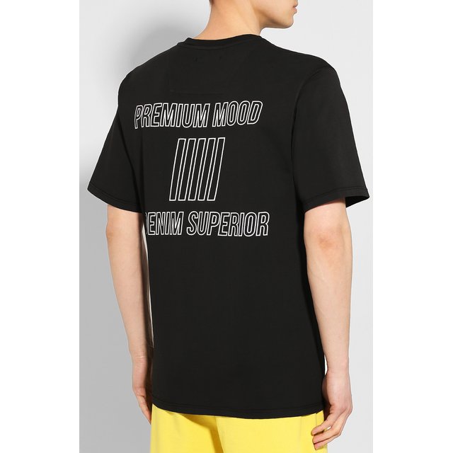 Хлопковая футболка PREMIUM MOOD DENIM SUPERIOR 11060850
