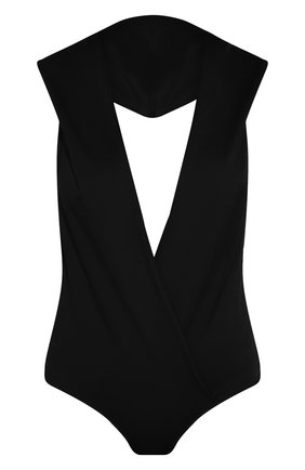 Женское боди BALMAIN черного цвета по цене 43450 руб., арт. TF00960/X372 | Фото 1 Женское боди BALMAIN черного цвета, арт. TF00960/X372 | Фото 1