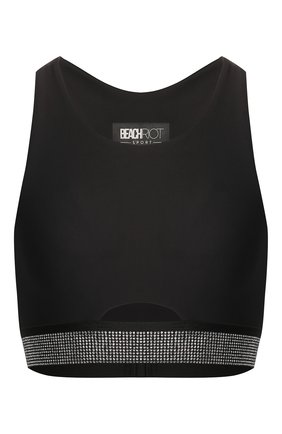 Женский топ BEACH RIOT черного цвета по цене 9935 руб., арт. SR1006FA19 | Фото 1 Женский топ BEACH RIOT черного цвета, арт. SR1006FA19 | Фото 1
