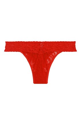 Женские трусы-стринги HANKY PANKY красного цвета по цене 2010 руб., арт. 4811P | Фото 1 Женские трусы-стринги HANKY PANKY красного цвета, арт. 4811P | Фото 1