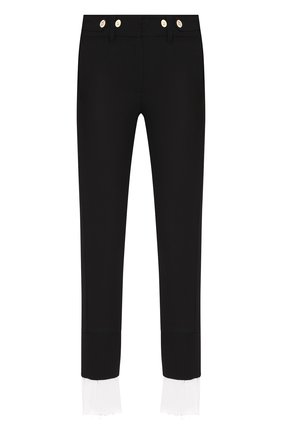 Женские шерстяные брюки ANN DEMEULEMEESTER черного цвета по цене 59950 руб., арт. 2001-1400-P-170-099 | Фото 1 Женские шерстяные брюки ANN DEMEULEMEESTER черного цвета, арт. 2001-1400-P-170-099 | Фото 1