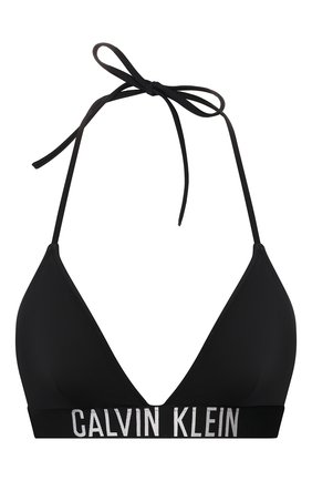 Женский треугольный бра CALVIN KLEIN черного цвета по цене 5120 руб., арт. KW0KW00883 | Фото 1 Женский треугольный бра CALVIN KLEIN черного цвета, арт. KW0KW00883 | Фото 1