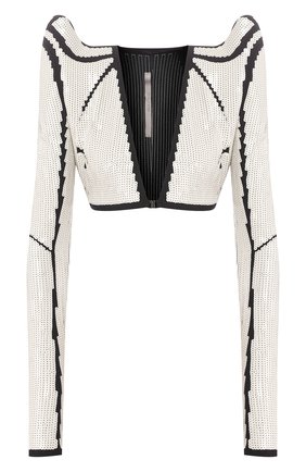 Женский жакет с пайетками RICK OWENS серебряного цвета по цене 128500 руб., арт. R020S1271/WEM8 | Фото 1 Женский жакет с пайетками RICK OWENS серебряного цвета, арт. R020S1271/WEM8 | Фото 1