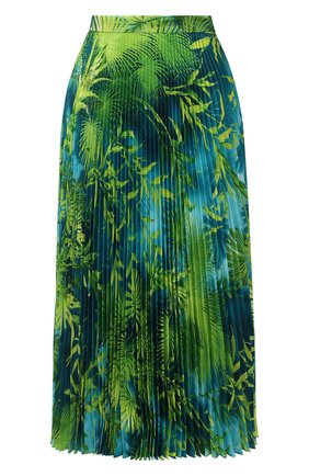 Женская плиссированная юбка VERSACE зеленого цвета по цене 105500 руб., арт. A79719/A234748 | Фото 1 Женская плиссированная юбка VERSACE зеленого цвета, арт. A79719/A234748 | Фото 1