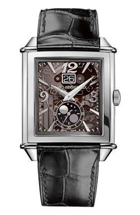 Мужские часы xxl large date steel grey GIRARD-PERREGAUX серого цвета по цене 1094000 руб., арт. 25882-11-223-BB6B | Фото 1 Мужские часы xxl large date steel grey GIRARD-PERREGAUX серого цвета, арт. 25882-11-223-BB6B | Фото 1