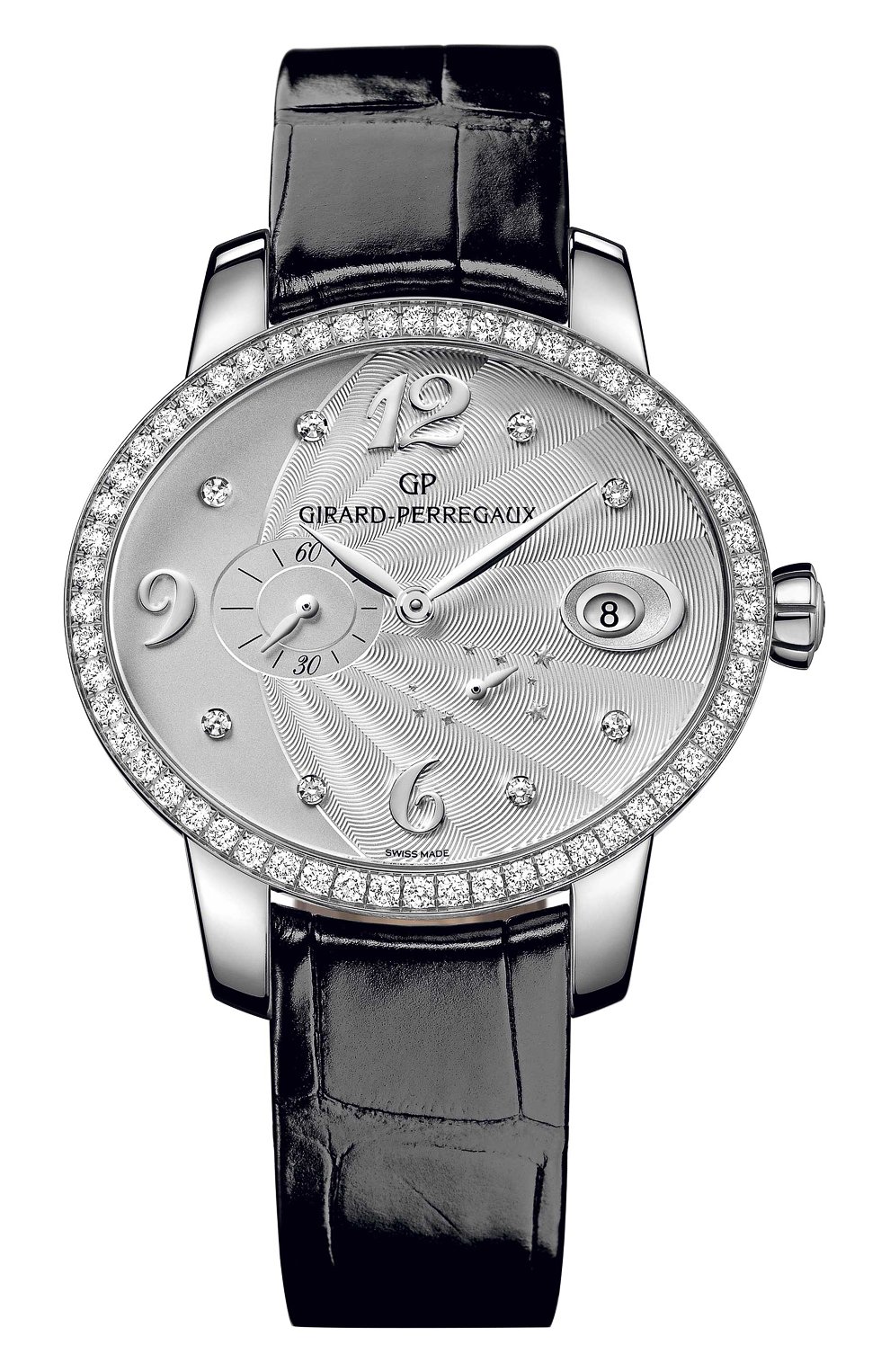 Женские часы power reserve steel GIRARD-PERREGAUX серебряного цвета, арт. 80486D11A161-CK6A | Фото 1