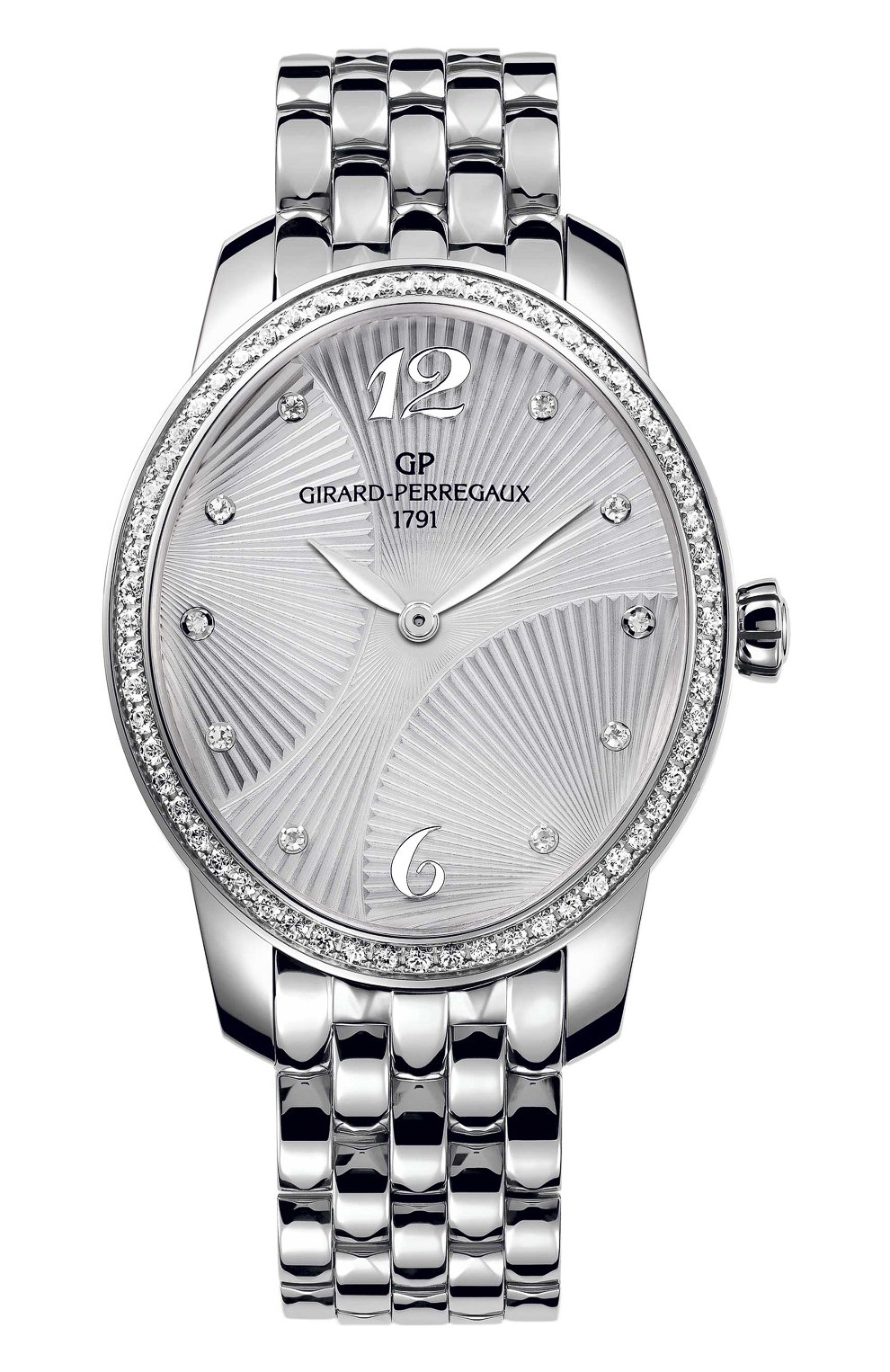 Женские часы majestic steel GIRARD-PERREGAUX серебряного цвета, арт. 80493D11A161-11A | Фото 1