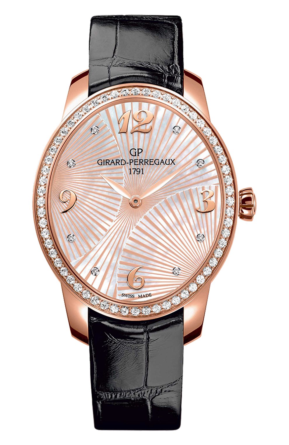 Женские часы majestic rose gold GIRARD-PERREGAUX перламутрового цвета, арт. 80493D52A763-CK6A | Фото 1