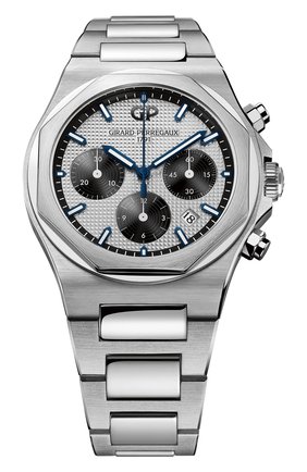 Мужские часы laureato chronograph GIRARD-PERREGAUX серебряного цвета по цене 998000 руб., арт. 81020-11-131-11A | Фото 1 Мужские часы laureato chronograph GIRARD-PERREGAUX серебряного цвета, арт. 81020-11-131-11A | Фото 1