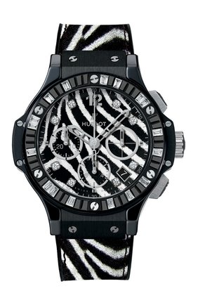 Женские часы big bang black zebra bang HUBLOT бесцветного цвета, арт. 341.CV.7517.VR.1975 | Фото 1 (Материал корпуса: Другое; Цвет циферблата: Другое; Механизм: Автомат)