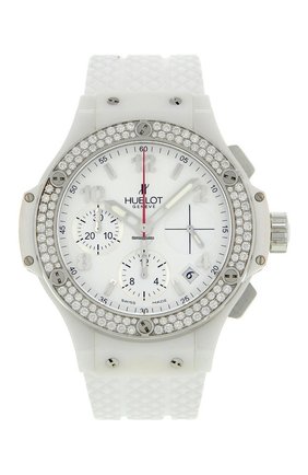 Женские часы big bang aspen HUBLOT белого цвета по цене 1631800 руб., арт. 342.CL.230.RW.114 | Фото 1 Женские часы big bang aspen HUBLOT белого цвета, арт. 342.CL.230.RW.114 | Фото 1