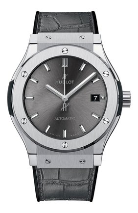 Мужские часы classic fusion titanium grey HUBLOT серебряного цвета по цене 631400 руб., арт. 511.NX.7071.LR | Фото 1 Мужские часы classic fusion titanium grey HUBLOT серебряного цвета, арт. 511.NX.7071.LR | Фото 1