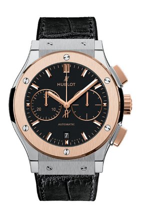 Мужские часы classic fusion titanium king gold HUBLOT черного цвета по цене 1164400 руб., арт. 521.NO.1181.LR | Фото 1 Мужские часы classic fusion titanium king gold HUBLOT черного цвета, арт. 521.NO.1181.LR | Фото 1