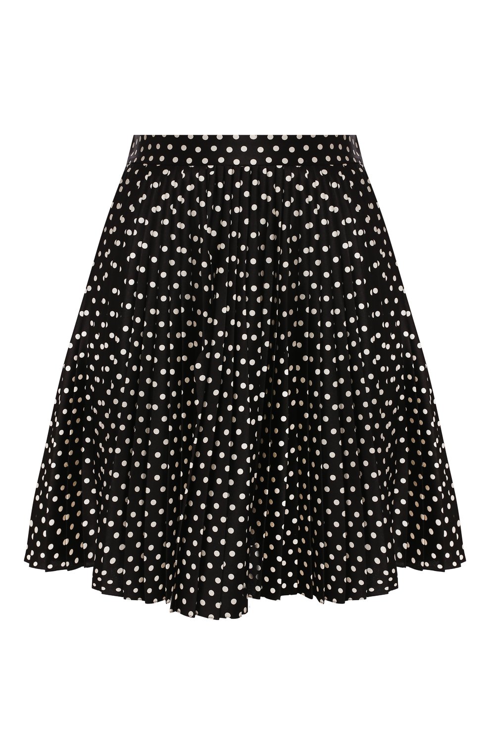 Женская черно-белая шелковая юбка CELINE купить в интернет-магазине ЦУМ ...