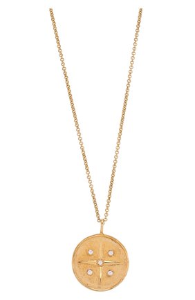 Женская кулон на цепочке leo COPINE JEWELRY золотого цвета по цене 11440 руб., арт. LEOGLD | Фото 2 Женская кулон на цепочке leo COPINE JEWELRY золотого цвета, арт. LEOGLD | Фото 2