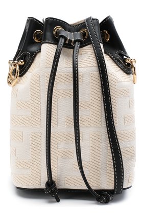 Женская сумка mon tresor FENDI белого цвета по цене 136000 руб., арт. 8BS010 A9P6 | Фото 6 Женская сумка mon tresor FENDI белого цвета, арт. 8BS010 A9P6 | Фото 6