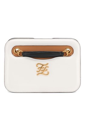 Женская сумка karligraphy FENDI белого цвета по цене 165000 руб., арт. 8BT318 AAFF | Фото 1 Женская сумка karligraphy FENDI белого цвета, арт. 8BT318 AAFF | Фото 1