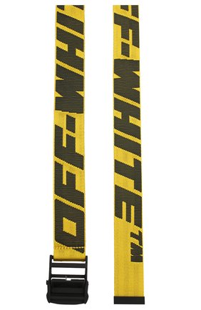 Женский ремень industrial OFF-WHITE желтого цвета по цене 15550 руб., арт. 0WRB027R202230766010 | Фото 2 Женский ремень industrial OFF-WHITE желтого цвета, арт. 0WRB027R202230766010 | Фото 2