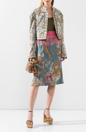 Женский текстильный пояс SARA ROKA розового цвета по цене 15150 руб., арт. BELT F/C7-SS20/G1 | Фото 2 Женский текстильный пояс SARA ROKA розового цвета, арт. BELT F/C7-SS20/G1 | Фото 2