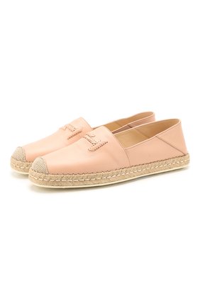 Женские кожаные эспадрильи TOD’S бежевого цвета по цене 31300 руб., арт. XXW66B0CY50NV7 | Фото 1 Женские кожаные эспадрильи TOD’S бежевого цвета, арт. XXW66B0CY50NV7 | Фото 1