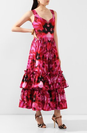 Женские комбинированные босоножки keira DOLCE & GABBANA леопардового цвета по цене 69950 руб., арт. CR1027/AX831 | Фото 2 Женские комбинированные босоножки keira DOLCE & GABBANA леопардового цвета, арт. CR1027/AX831 | Фото 2