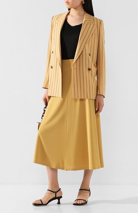 Женские кожаные босоножки PROENZA SCHOULER черного цвета по цене 46800 руб., арт. PS34231A/11356 | Фото 2 Женские кожаные босоножки PROENZA SCHOULER черного цвета, арт. PS34231A/11356 | Фото 2