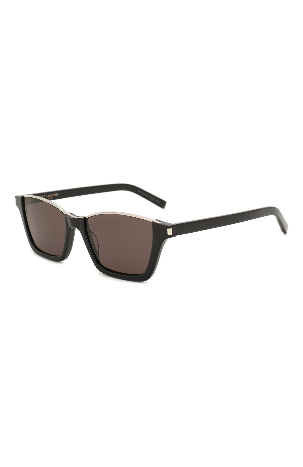 Женские черные солнцезащитные очки SAINT LAURENT — купить за 26150 руб ...