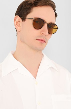 Женские солнцезащитные очки GIORGIO ARMANI коричневого цвета по цене 22900 руб., арт. 101M-3292R9 | Фото 3 Женские солнцезащитные очки GIORGIO ARMANI коричневого цвета, арт. 101M-3292R9 | Фото 3