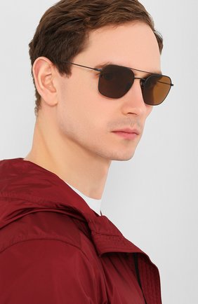 Женские солнцезащитные очки GIORGIO ARMANI коричневого цвета по цене 35300 руб., арт. 6095T-327733 | Фото 3 Женские солнцезащитные очки GIORGIO ARMANI коричневого цвета, арт. 6095T-327733 | Фото 3
