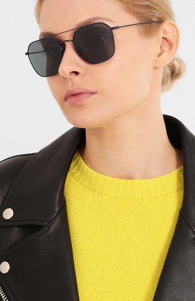 Женские солнцезащитные очки GIORGIO ARMANI синего цвета по цене 39200 руб., арт. 6095T-3278R5 | Фото 2 Женские солнцезащитные очки GIORGIO ARMANI синего цвета, арт. 6095T-3278R5 | Фото 2