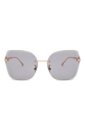 Женские солнцезащитные очки JIMMY CHOO серого цвета по цене 22700 руб., арт. C0RIN/G DDB K1 | Фото 3 Женские солнцезащитные очки JIMMY CHOO серого цвета, арт. C0RIN/G DDB K1 | Фото 3