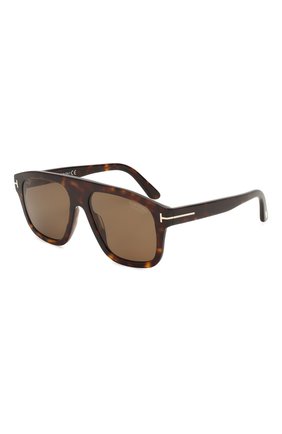 Женские солнцезащитные очки TOM FORD коричневого цвета по цене 24700 руб., арт. TF777 52H | Фото 1 Женские солнцезащитные очки TOM FORD коричневого цвета, арт. TF777 52H | Фото 1 (Тип очков: С/з; Очки форма: Прямоугольные, D-форма; Оптика Гендер: оптика-мужское)